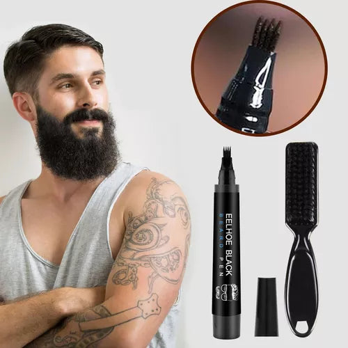 LÁPIZ DELINEADOR PARA BARBA PREMIUM 3 EN 1